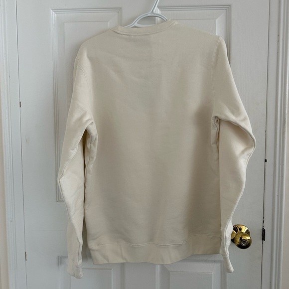 OVO Classic Sweatshirt in Sand/off-white - Picture 6 of 7